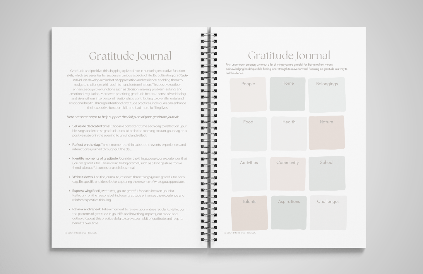 Habit Tracker and Gratitude Journal