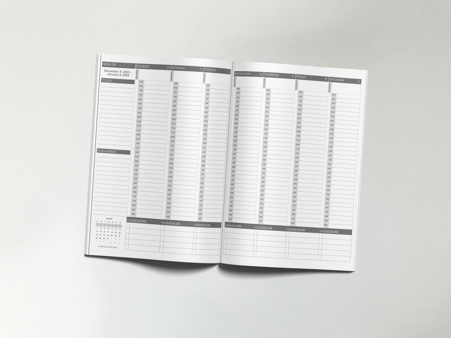 2024 Student Planner